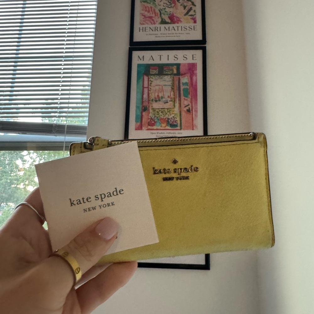 Kate Spade Lemon Card Wallet